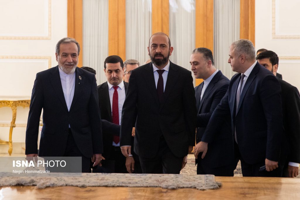 دیدار با وزیر امور خارجه ارمنستان